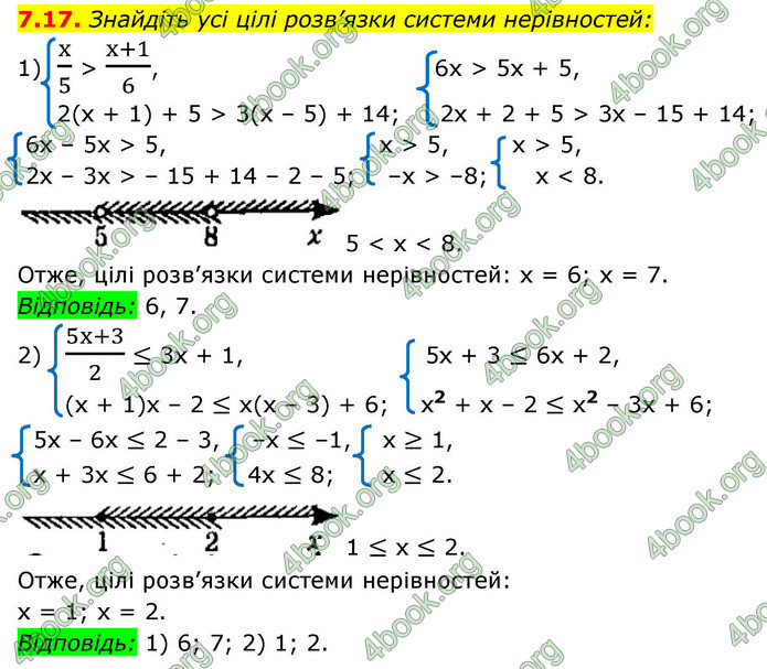 ГДЗ Алгебра 9 клас Істер НУШ