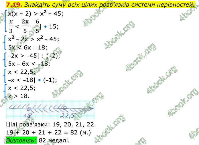 ГДЗ Алгебра 9 клас Істер НУШ