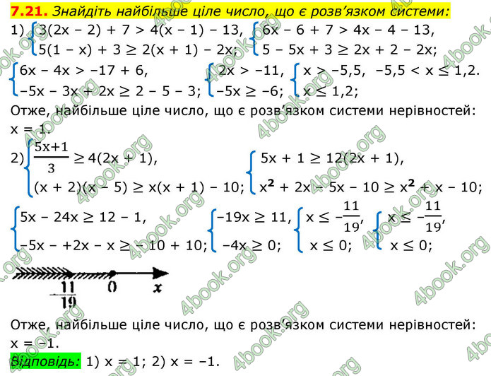 ГДЗ Алгебра 9 клас Істер НУШ