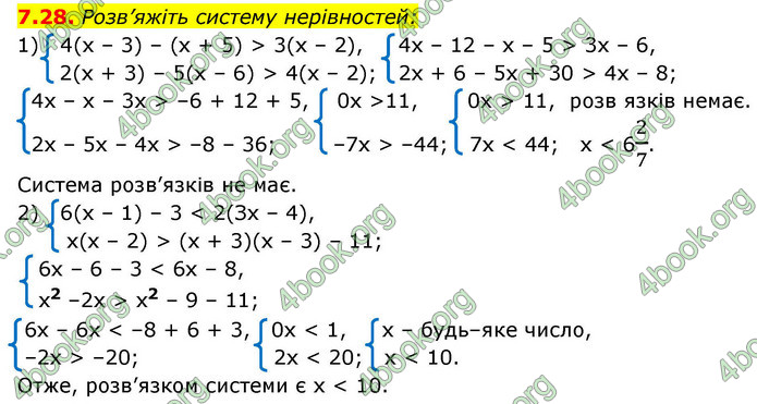 ГДЗ Алгебра 9 клас Істер НУШ