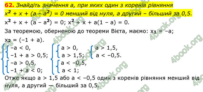 ГДЗ Алгебра 9 клас Істер НУШ
