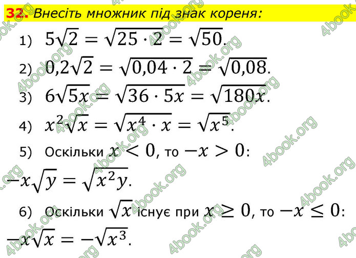 ГДЗ Алгебра 9 клас Тарасенкова НУШ