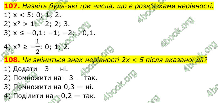 ГДЗ Алгебра 9 клас Тарасенкова НУШ