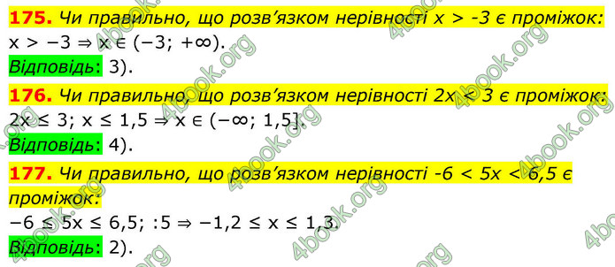 ГДЗ Алгебра 9 клас Тарасенкова НУШ