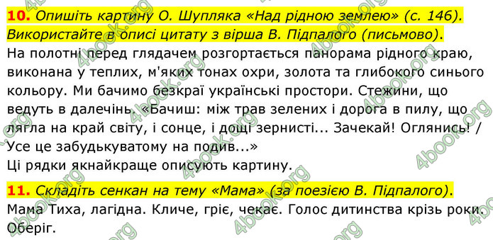 ГДЗ Українська література 9 клас Авраменко НУШ