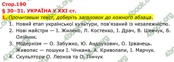ГДЗ Українська література 9 клас Авраменко НУШ