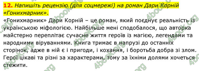 ГДЗ Українська література 9 клас Авраменко НУШ