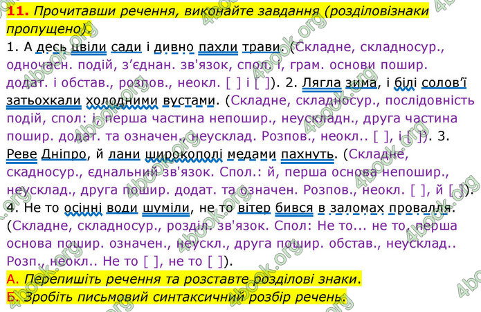 ГДЗ Українська мова 9 клас Авраменко НУШ