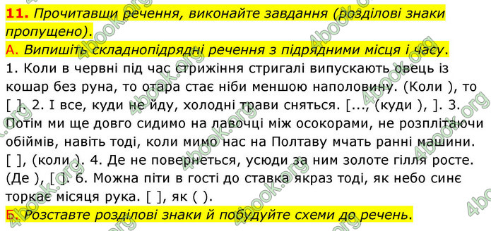 ГДЗ Українська мова 9 клас Авраменко НУШ