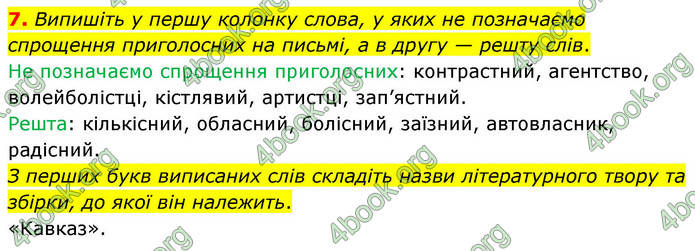 ГДЗ Українська мова 9 клас Авраменко НУШ