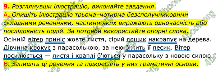 ГДЗ Українська мова 9 клас Авраменко НУШ