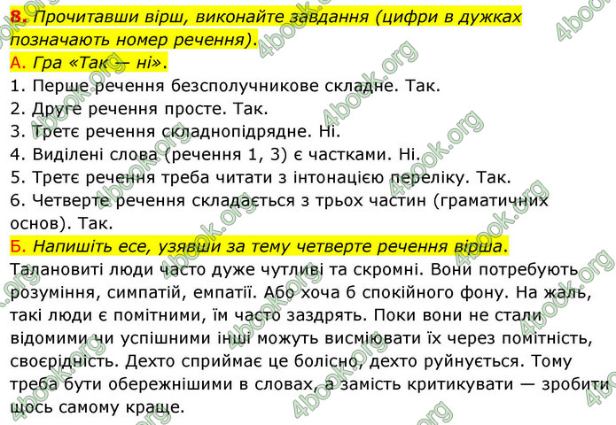 ГДЗ Українська мова 9 клас Авраменко НУШ
