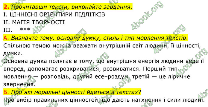 ГДЗ Українська мова 9 клас Авраменко НУШ