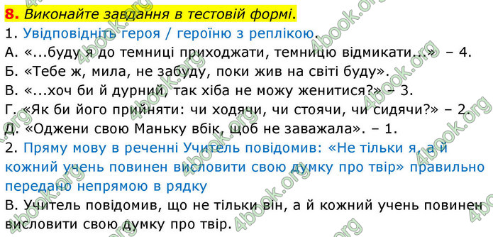 ГДЗ Українська мова 9 клас Авраменко НУШ