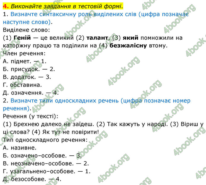 ГДЗ Українська мова 9 клас Авраменко НУШ