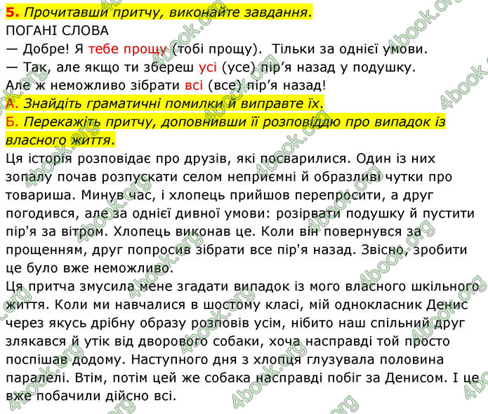 ГДЗ Українська мова 9 клас Авраменко НУШ