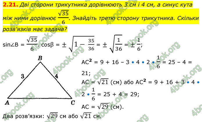 ГДЗ Геометрія 9 клас Мерзляк НУШ