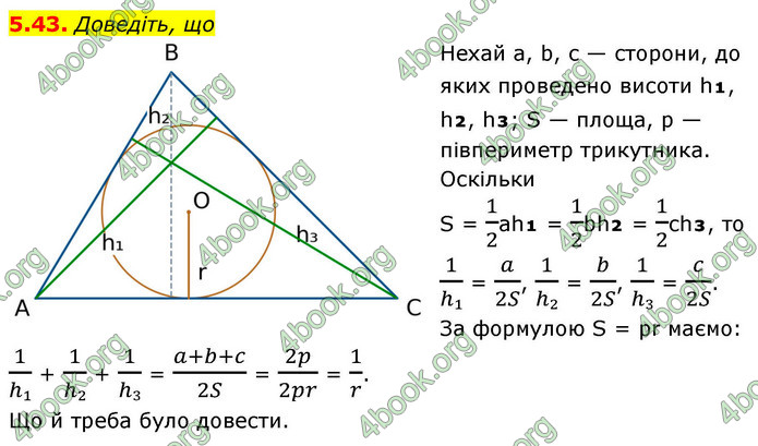 ГДЗ Геометрія 9 клас Мерзляк НУШ