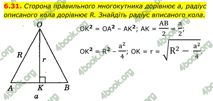 ГДЗ Геометрія 9 клас Мерзляк НУШ