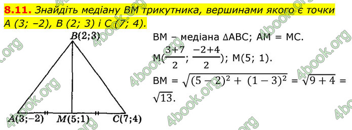 ГДЗ Геометрія 9 клас Мерзляк НУШ