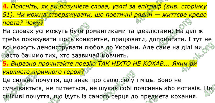 ГДЗ Українська література 9 клас Калинич НУШ