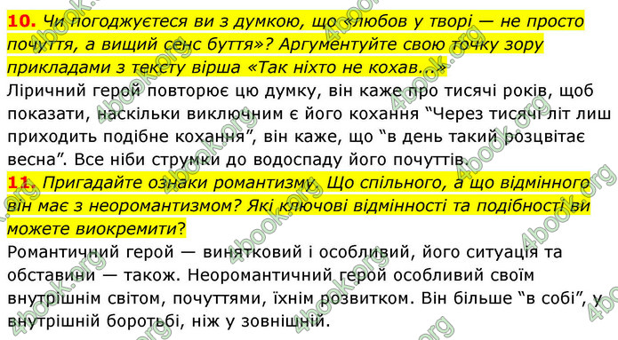 ГДЗ Українська література 9 клас Калинич НУШ
