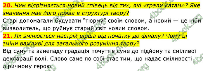 ГДЗ Українська література 9 клас Калинич НУШ