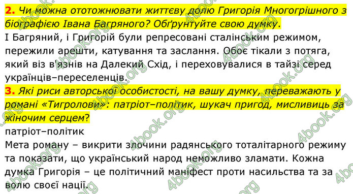 ГДЗ Українська література 9 клас Калинич НУШ