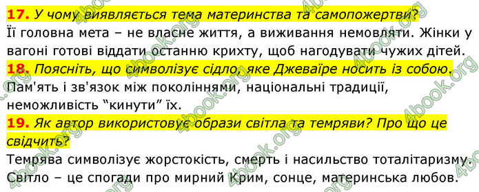 ГДЗ Українська література 9 клас Калинич НУШ