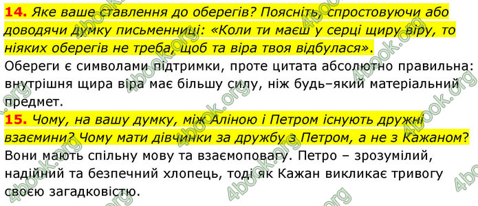 ГДЗ Українська література 9 клас Калинич НУШ