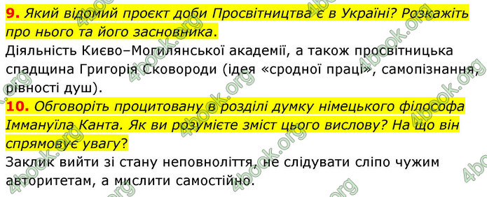 ГДЗ Зарубіжна література 9 клас Волощук НУШ