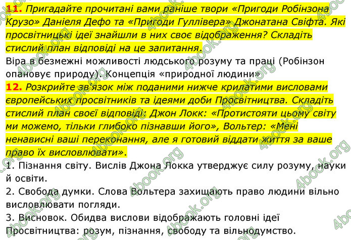 ГДЗ Зарубіжна література 9 клас Волощук НУШ