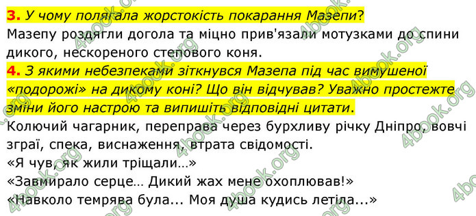 ГДЗ Зарубіжна література 9 клас Волощук НУШ