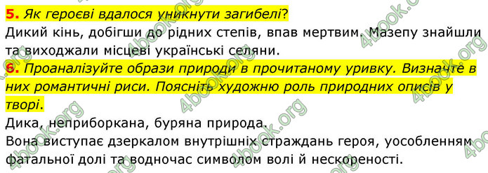 ГДЗ Зарубіжна література 9 клас Волощук НУШ