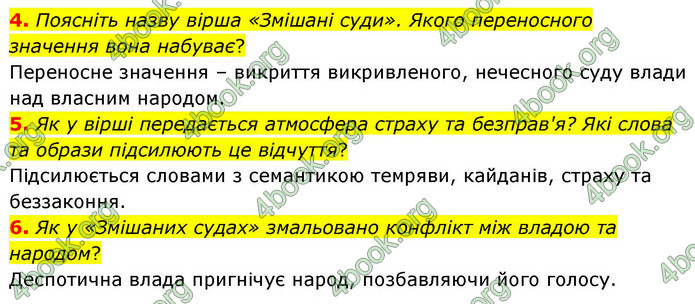 ГДЗ Зарубіжна література 9 клас Волощук НУШ