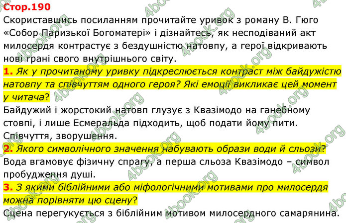 ГДЗ Зарубіжна література 9 клас Волощук НУШ