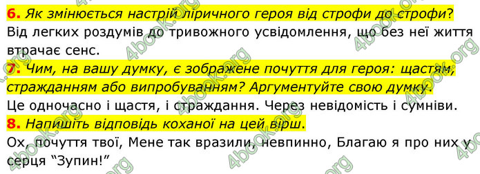 ГДЗ Зарубіжна література 9 клас Волощук НУШ