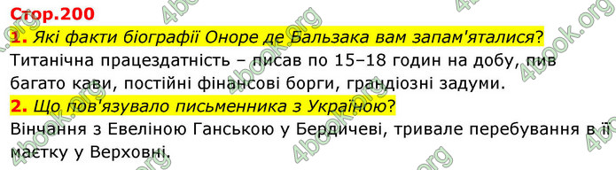 ГДЗ Зарубіжна література 9 клас Волощук НУШ