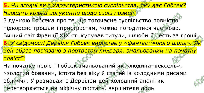 ГДЗ Зарубіжна література 9 клас Волощук НУШ