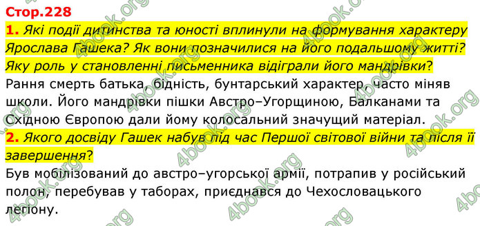 ГДЗ Зарубіжна література 9 клас Волощук НУШ