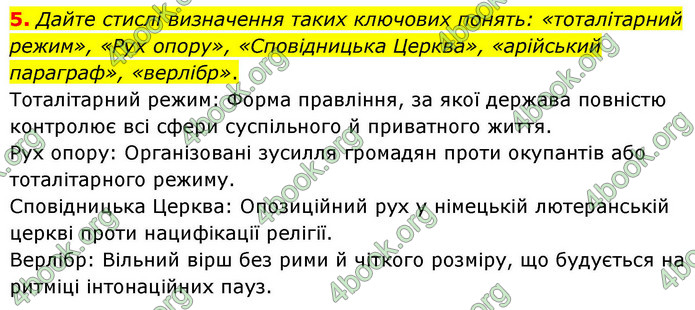 ГДЗ Зарубіжна література 9 клас Волощук НУШ