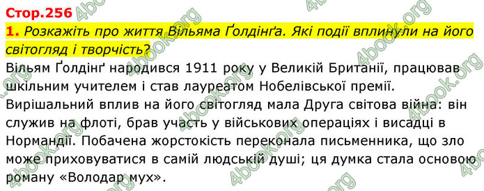 ГДЗ Зарубіжна література 9 клас Волощук НУШ