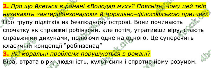 ГДЗ Зарубіжна література 9 клас Волощук НУШ