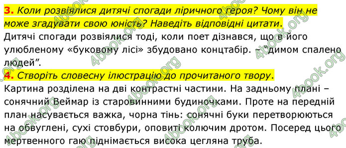 ГДЗ Зарубіжна література 9 клас Волощук НУШ