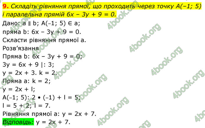 ГДЗ Геометрія 9 клас Істер НУШ
