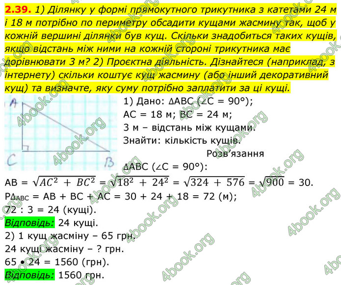 ГДЗ Геометрія 9 клас Істер НУШ