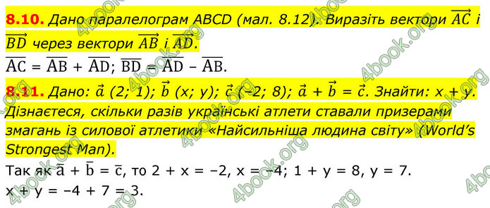 ГДЗ Геометрія 9 клас Істер НУШ