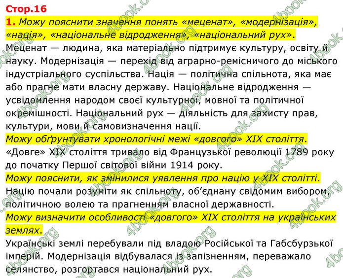 ГДЗ Історія України 9 клас Щупак НУШ