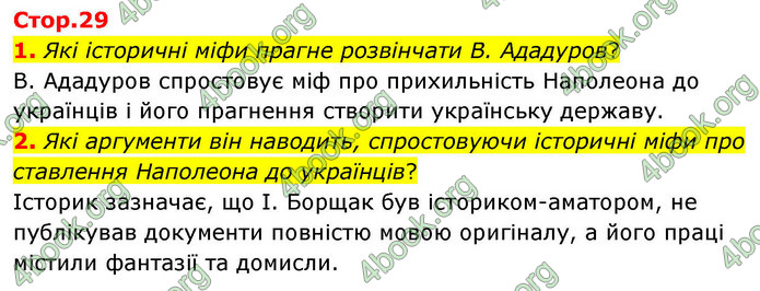 ГДЗ Історія України 9 клас Щупак НУШ