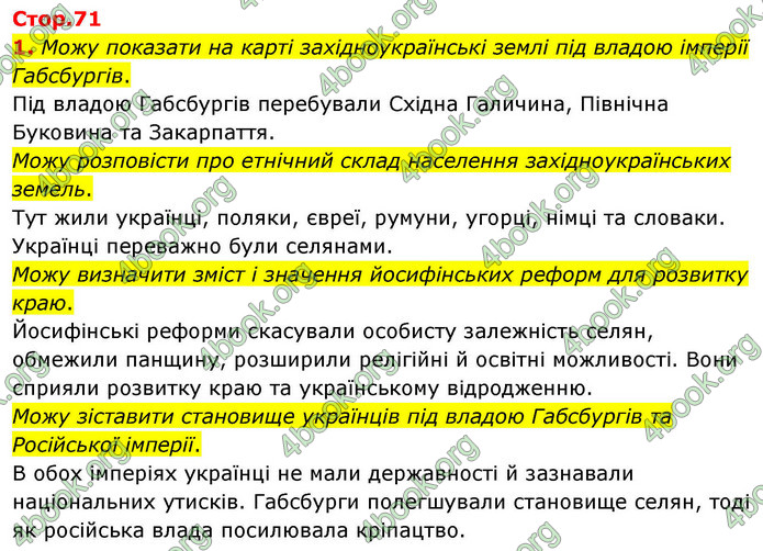 ГДЗ Історія України 9 клас Щупак НУШ